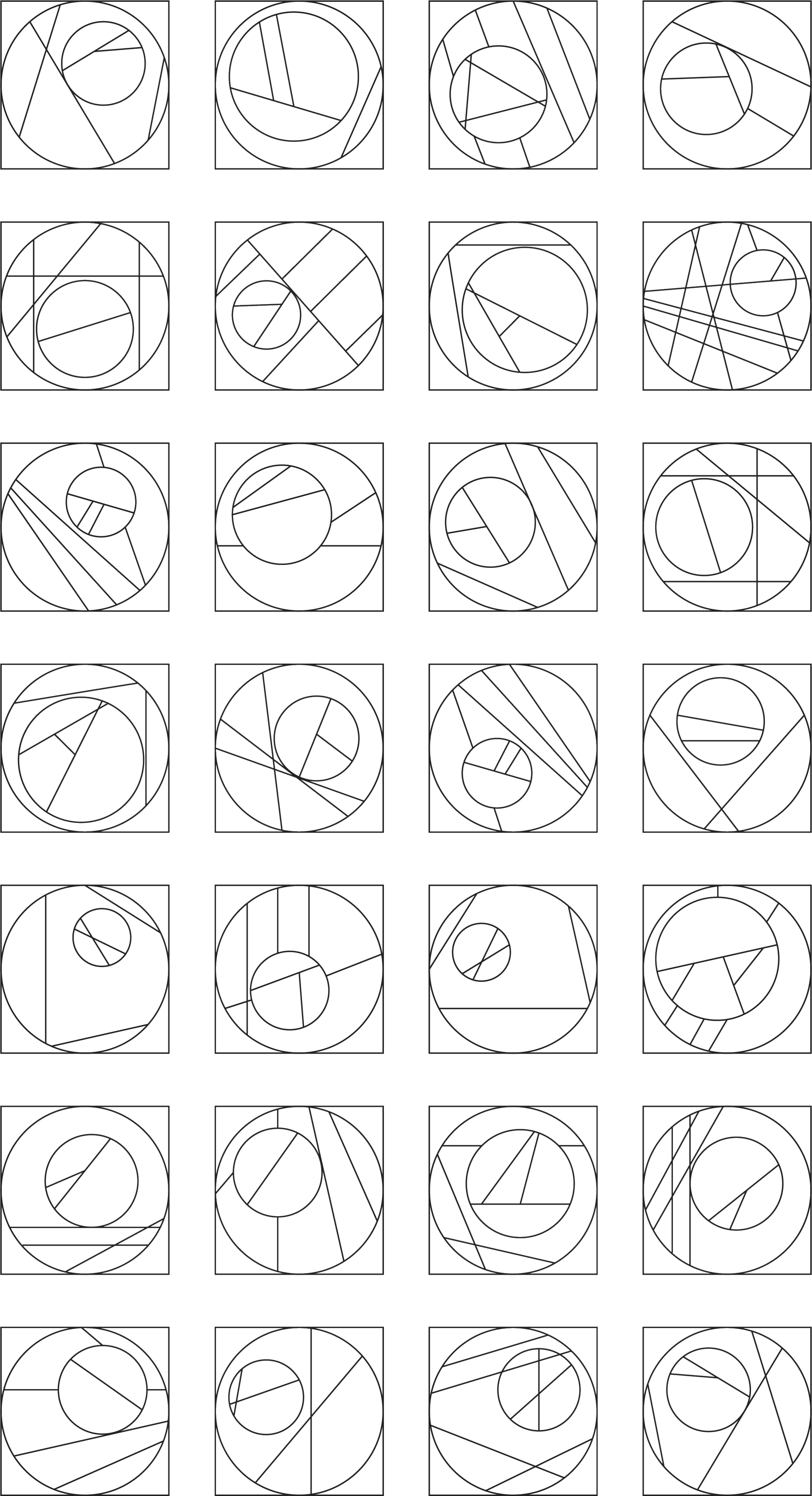 Decorative mosaic pattern